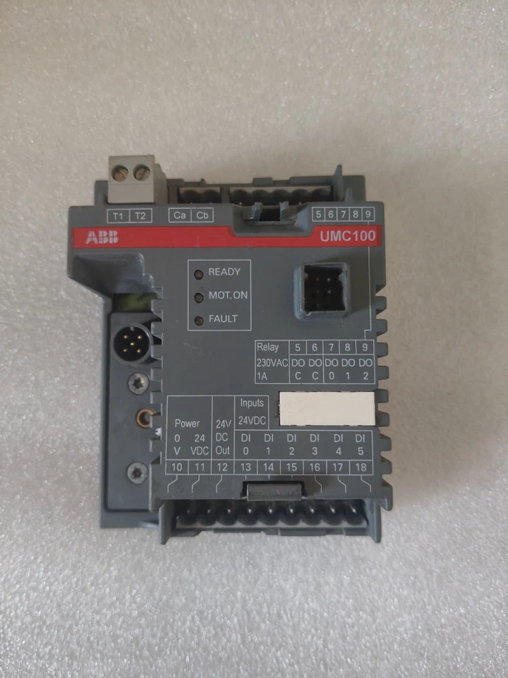 ABB UMC100 MOTOR CONTROLLER 230VAC 1A TESTED OK
